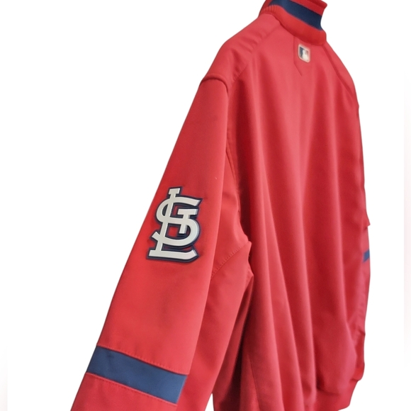 Majestic St. Louis Cardinals MLB Therma Base Jacket - Picture 3 of 11